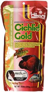 Hikari (3 Pack) 8.8-Ounce Cichlid Gold Floating Pellets for Pets, Medium