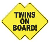 JS Artworks Twins on Board Vinyl Sticker Decal