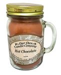 Hot Chocolate 13 Oz Mason Jar Candle (Our Own Candle Company Brand) Made in USA