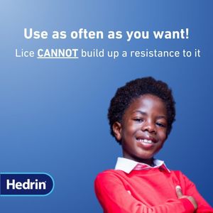 Hedrin Treat & Go Lice Treatment Spray, 60ml