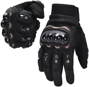 Enovoe Motorcycle Gloves - Versatile Riding Gloves for Motorcycling, Hiking, and Climbing - Padded Motorcycle Riding Gloves - Adjustable Straps for Secure Fit and Non-Slip Grip