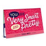 Em & Friends You are Very Smart and Pretty Sticky Note Packet, 6 Sticky Note Pads Set, 2.75 x 2.75-Inches and 40-Sheets Each