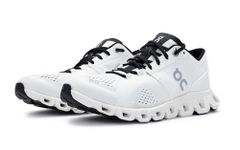 ON Cloud X 2 Women's Running Shoes, White | Black, 3