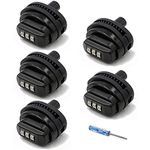 RioRand 3-Digit Combination Gun Lock Compatible with Pistols, Rifles, Shotguns(5pcs)