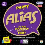 Frank Party Alias Board Game – Fun and Interactive Family Board Game for Adults with a Twist – Party Games for 4 Players and More – 400 Word Guessing Cards Game with Challenges – Made in India