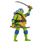 Teenage Mutant Ninja Turtles: Mutant Mayhem 5.5” Leonardo Deluxe Ninja Shouts Figure by Playmates Toys