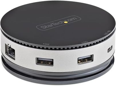 StarTech.com DKT31CHDVCM USB-C 10Gbps Mini Dock with 4K 60Hz HDMI/DisplayPort/1080p VGA