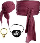 Pirate Costume Mens Women Medieval 