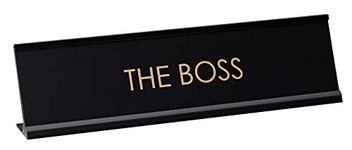 Boss Sign For Desk