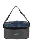 HAZEL Lunch Bag for Office Men and Women | Lenght 28 cm x Height 13.5 cm with Shoulder Handle | Water Resistant Tiffin Bag for Kids to School | Tiffin Cover Bag Only, Flat Bag