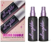 Urban Decay All Nighter Waterproof Makeup Setting Spray Duo Set, 2-Pc Full Size Giftset, Long-lasting Award-winning Finishing Spray for Smudge-proof & Transfer-resistant Makeup, Natural Finish