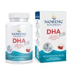 Nordic Naturals DHA Xtra | 1660 Mg Omega-3 Fish Oil | High-Intensity DHA Formula | EPA & DHA Supplement For Brain Health & Nervous System Support Strawberry Flavour Fish Oil 60 Softgels