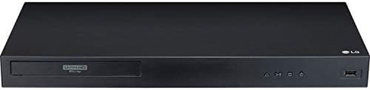 LG UBK80 4K Ultra-HD Blu-ray Player with HDR Compatibility (2018), Black