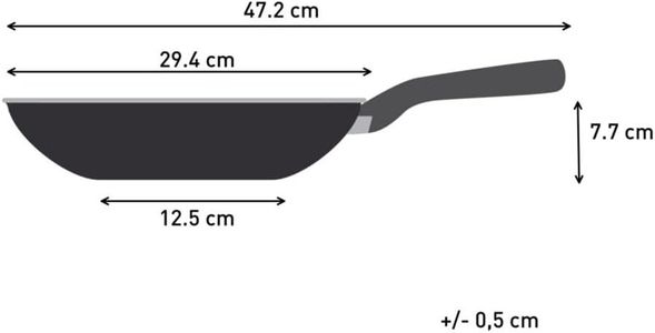 Tefal Titanium Wok Pan 28cm – Non-Stick Stir Fry Cookware