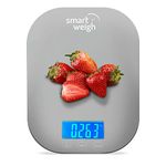 Smart Weigh 11lb Digital Kitchen Food Scale, Mechanical Accurate Weight Scale with 5-Unit Modes,Grams and Ounces for Weight Loss,Weighing Ingredients, Dieting, Keto Cooking, Meal Prep and Baking