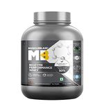 MuscleBlaze Biozyme Performance Whey Protein | Clinically Tested 50% Higher Protein Absorption | Informed Choice UK, Labdoor USA Certified & US Patent Filed EAF® (Rich Chocolate, 1.75 kg / 3.85 lb)