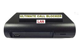 Ultimate Call Blocker (LAN Version) - Proactive Blocking of Unsolicited Calls (Robocalls, Scams, Non-Profit, Unwanted), Unlimited Call Blocking Capacity, Name Blocking, Whitelist Mode, Made in USA.