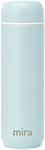 Mira 10 oz Insulated Small Thermo Flask | Kids Vacuum Insulated Water Bottle | Leak Proof & Spill Proof | Pearl Blue