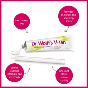 Dr Wolff V-San Vaginal Moisturising Cream 50g