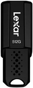 Lexar 512GB JumpDrive S80 USB 3.2 Gen 1 Flash Drive, External Storage, Up to 150MB/s Read, Black (LJDS080512G-BNBNU)