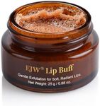 Triple-Action Lip Scrub - Brown Sugar, Coffee & Pearlite Exfoliator - Infused with Coconut & Botanical Oils for Nourishing Care of Dry, Cracked Lips - Vegan, Cruelty-Free