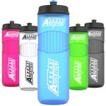 Freak Athletics Water Bottle - Premium BPA Free Sports Bottle 750ml (Blue Transparent)