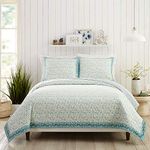 Jessica Simpson Felicity Quilt, Full Queen, Blue