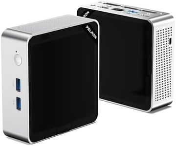 PELADN WO5 Mini PC 4300U, 8GB DDR4 RAM 256GB SSD, Ryzen 5 4300U Desktop Mini Computers with Dual HDMI, Type-C, USB3.2, RJ45 LAN, WiFi5, BT4.2
