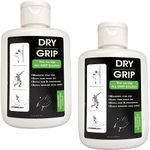 Dry Hands & Pole Grip Solution – Transparent, Non Sticky, Anti-Slip Solution for Pole Dancing, Tennis, Golf and all Sports - Repels Sweat & Moisture from Hands (2 Pack)