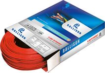 Rallison House Wire 6.00 sq.mm. PVC HRFR Cable 90M Red (Extra Short Circuit Protection)