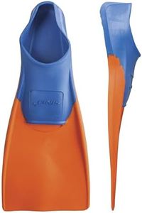 FINIS Long Floating Fins , Blue/Orange, XXS (Jr. 11-1) (1.05.037.02)