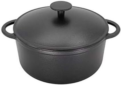 Karl Kruger Rustica Cast Iron Series Meat Pot, 4 l, Black, 4 Litre