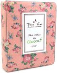 FotoCart 64 Pockets Mini Film Photo Album for Fujifilm Instax Mini LiPlay 11 9 8 7s 70 90 Link Instant Camera 3 Inch Polaroid Picture Name Card Holder (Pink, 64 Flower Pattern)