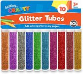 10pk Kids Glitter Tubes in 10 Assor