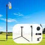 GreatYYT Monopod and Tripod Selfie Stick to Record Golf Swing - Multi Functional Phone Holder with Magnetic and Phone Holder - Golf Training Aid - Compatible with All iPhone Android Phone, GRE003