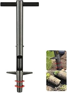 BsBsBest Bulb Planter, 33.5 inch Long Handle Bulb Planter Tool, Garden Sod Plugger for Planting or Weeding, Planter Tool to Dig Hole for Soil Test, Flower Bulbs Planting Tool