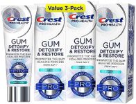 Crest Pro-Health Gum Detoxify and Restore Toothpaste, Deep Clean, 3.5 oz, Pack of 3