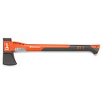 Husqvarna 28 in. Steel Splitting Axe with Fiberglass Handle