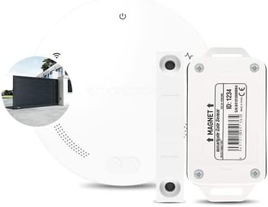 ismartgate Mini Smart Gate Opener Remote, APP Control, Compatible with Amazon Alexa, Google Assistant, IFTTT, Compatible with All Gate Openers. Wireless Sensor Included.