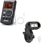 Precision Practice Bundle: Rechargeable Clip-On Tuner and Probeat Digital Metronome