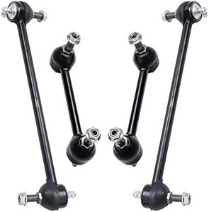 Detroit Axle - 4pc Sway Bars for Ford Five Hundred Freestyle Taurus X Mercury Montego Sable, 4 Front and Rear Stabilizer Sway Bar End Links Replacement