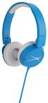 Altec Lansing Over The Ears Kids Headphones - Volume Limiting Technology for Developing Ears, Ages 3-5, Perfect for Learning from Home, Blue