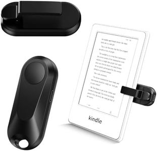 RF Remote Control Page Turner for Kindle Paperwhite, K2 Page Turner for Kindle iPad iPhone Android Tablets E-Book Reading Novels (ZMatte Black)