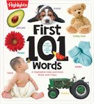 First 101 Words: A Hidden Pictures Lift-the-Flap Board Book, Learn Animals, Food, Shapes, Colors and Numbers, Interactive First Words Book for Babies and Toddlers