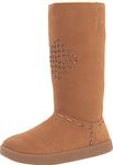 Sanuk Women's Toasty Tails Slouch Boot, Chestnut, 5 UK