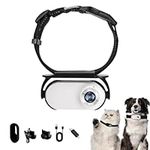 Cat Camera Collar, Cat Collar Dog Collar Camera, HD 1080P Pet Collar Camera Cat Video Camera, Mini Action Camera, Small Body Cam for Pet Tracker Monitor Sports Cycling(White)