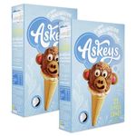 Askeys Classic Ice Cream Cones 2 Pack (42 Cones)