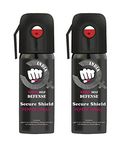 BESAFE Forever Ultra Max Protection Self Defense Pepper Spray, 55 ml | 45 Shots (Pack of 2)