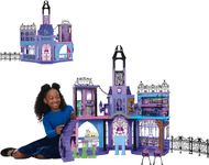 ​Monster High Doll House, Haunted High School Playset with 7 Play Areas and 35+ Storytelling Pieces Including Furniture and Accessories