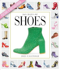 365 Days of Shoes Picture-A-Day Wall Calendar 2025: An Obsessive Extravaganza